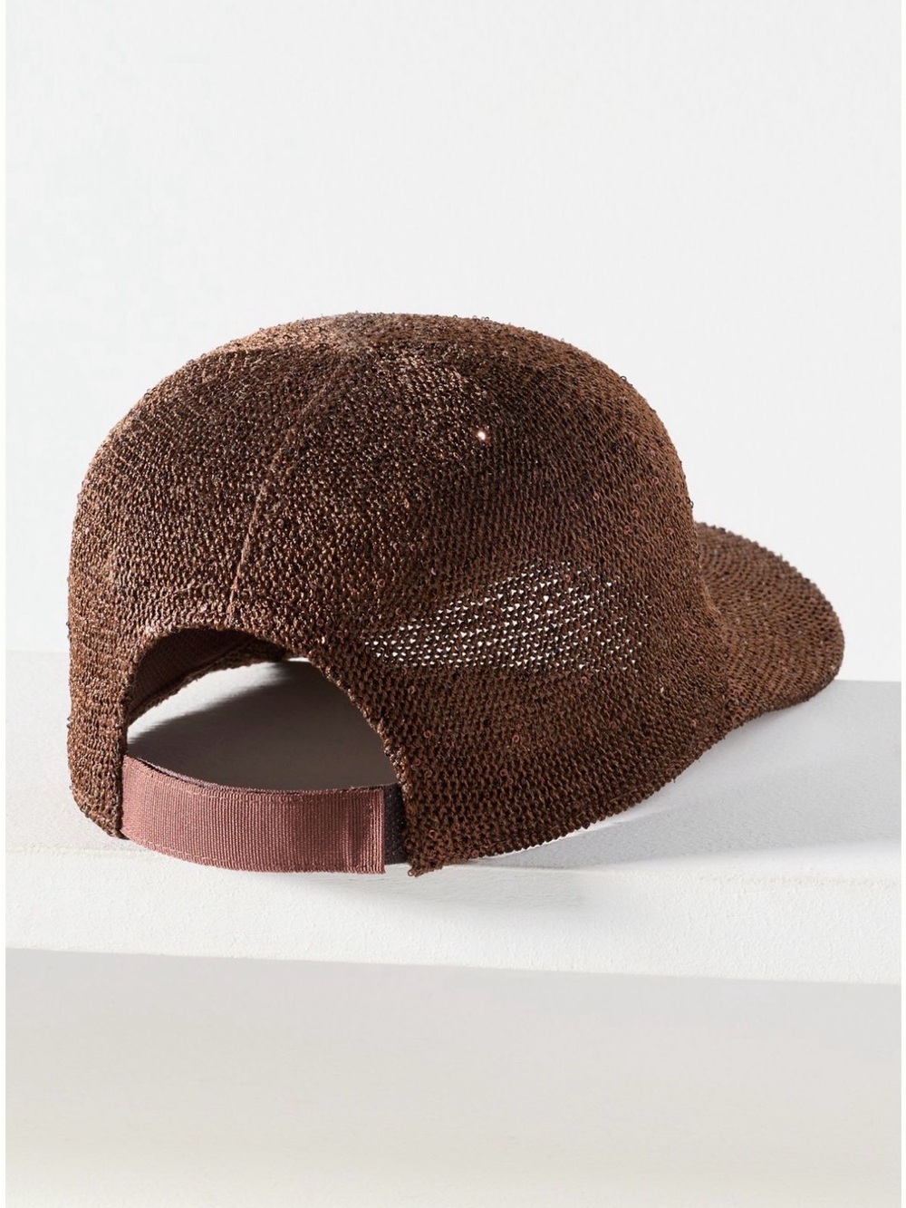 Cheveaux Corp Sparkle Knit Baseball Cap